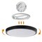 Quickway Imports 4-pc 16" LED Ceiling Light Fixture Flush Mount 36W 6500K Cool Daylight Energy Black QI004034.L.BK.4 - alternate 4